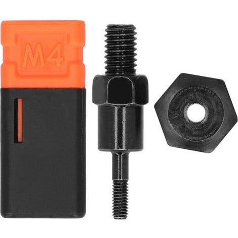 Riveting Gun Head, Nut, Manual Riveter Tip, Alloy Steel Threaded Mandrel, M4 Industrial Supplies (1/5)
