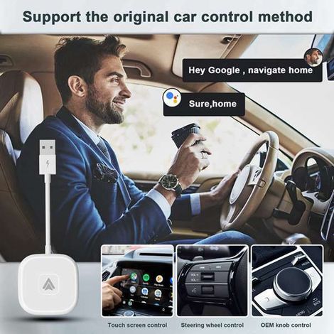 Original wired Android Auto car multimedia box to wireless Android Auto (1/5)