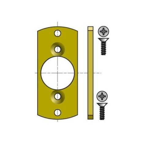 Plaquette LS40 pour moteurs Somfy Ø40mm 9147337