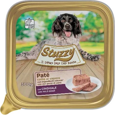 STUZZY Dog Paté Classico 300gr Cinghiale