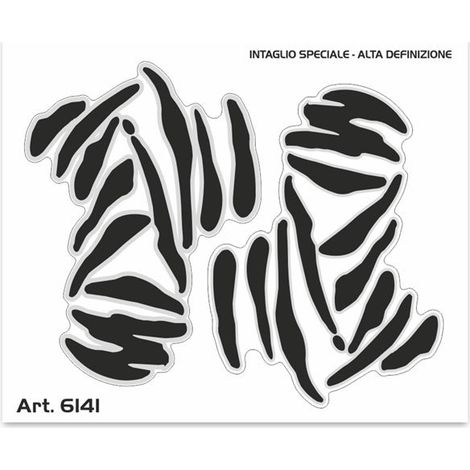 Adesivi Stickers Standard Dakar 10 x 12 cm