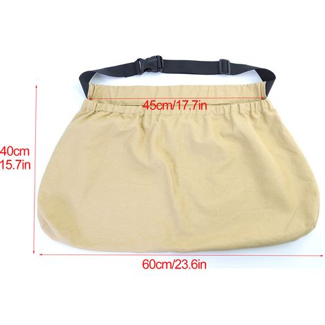 Mehrzweck-Beerensammelbeutel aus robustem Nylon mit Schnalle (1/5)