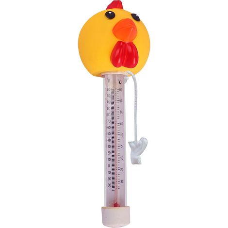 Thermomètre flottant pour bain à remous, pour aquarium en forme de  Thermomètre pour lacs extérieurs - pour nageurs, lacs, étangs, spa, aquariums, maison, spa, douche extérieure