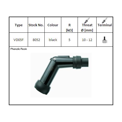NGK Zündkerze VD05F (Code 8052) YBX