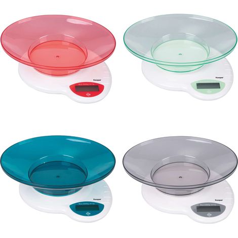 BILANCIA CUCINA  3KG 4 COLORI ASSORTITI (1/5)