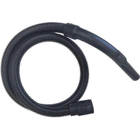 Tuyau d'aspiration de 1.8 mètre compatible avec les aspirateurs des séries C1. C2. C4 et S. avec une poignée incurvée et un tube de contrôle d'aspiration. (1/5)