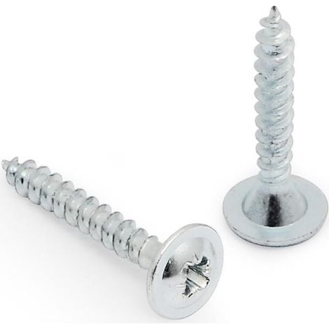 tornillo para tirador. hierro. zincado. rosca madera. diámetro 7,8mm ( color:000000 100)