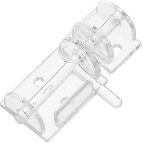Schmuckkästchen aus transparentem Material mit Schloss