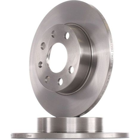 Lot de 2 Disques de frein BOSCH 0 986 479 189 OPEL 91 95 981
