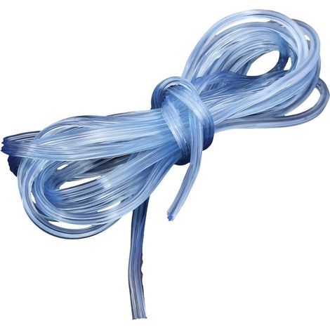 4mmx5M Türfensterrahmen E-förmiger PVC-Dichtungs-Dichtungsstreifen klar blau (44cc08fa3878917dc04...