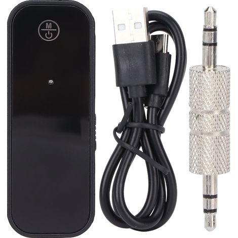 Adaptateur Bluetooth Réducteur de Bruit pour Voiture et Maison, Transmetteur/Récepteur Sans Fil pour Casques Filaire (1/5)