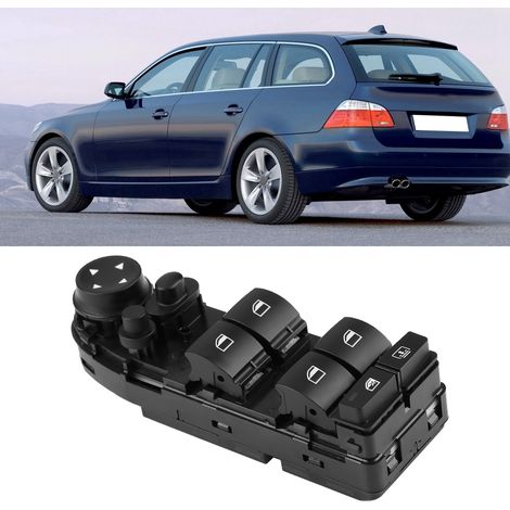 Elektrischer Fensterheberschalter Fahrerseite für BMW 5er E60 E61, Teilenummer 61319122113, originaler Fensterheberschalter (1/5)