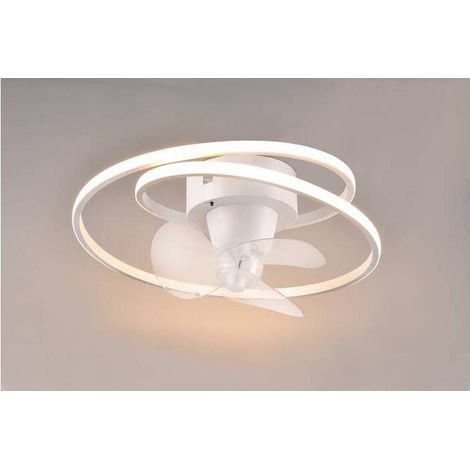 PLAFONIERA C/VENTILATORE LED 40W UMEA SPIRALE 50CM