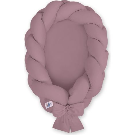 2-in-1 geflochtener Babykokon - Retro Pink (1/2)