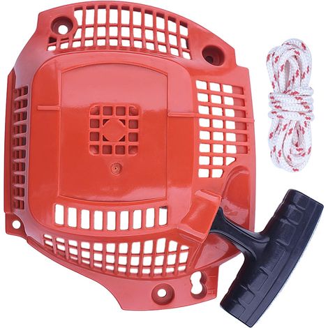 544287002 Démarreur à rappel avec kit de montage de corde pour Husqvarna 135e 140e 142e 435e 440e tronçonneuse (1/5)