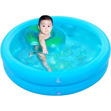 Piscina gonfiabile rotonda – giochi d'acqua – sacco a gas a 2 strati – per bambini – fuori terra – per interni/esterni – festa in famiglia