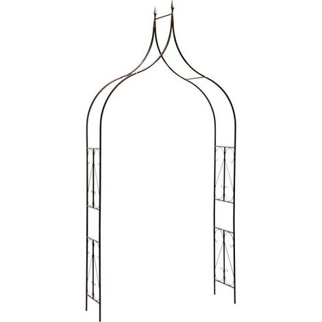 Arche de jardin Meran pour rosier plantes grimpantes vigne