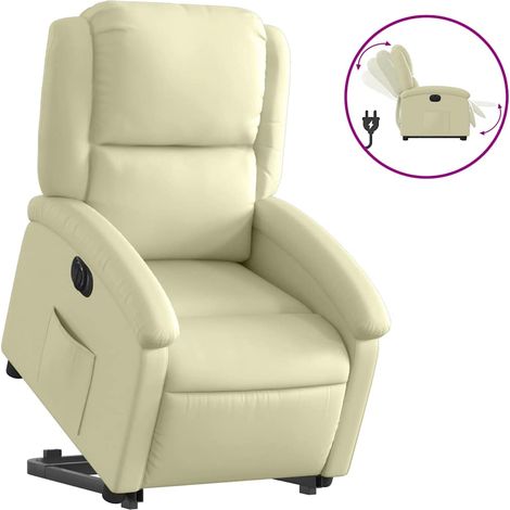 Maison Exclusive - Relaxsessel mit Aufstehhilfe Elektrisch Creme