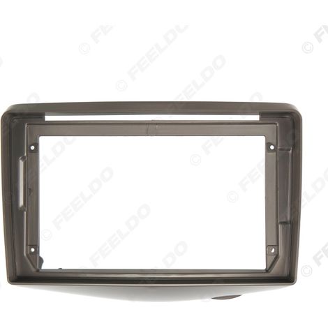 Convient pour le cadre de mise à niveau du système audio des Toyota Vitz/Yaris/Echo 99-05, panneau de navigation grand écran Android (9 pouces).