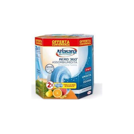 ARIASANA RICARICA AERO 360 TAB AGRUMI 2X450 G - 12 pezzi