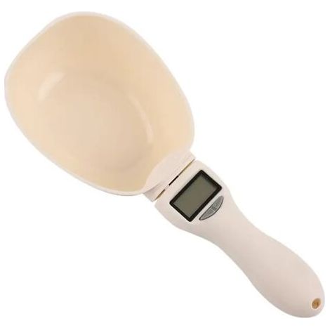 Digital Kitchen Scales 1g Accuracy: 800g Digital Kitchen Scales with LCD Display Removable Measuring Spoon for Dog Food, Milk Powder, Spices and Food (1/5)