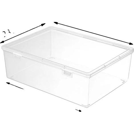 Organisateur de documents, design clair, solution de rangement de bureau, 30x23x21.5cm (1/2)