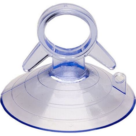Ventouse de 45mm Mini Ventouse 10 Pièces Carrosserie Ventouse en Plastique PVC Sans Crochets Ventouse Transparente en Caoutchouc Ventouse Forte Adhérence pour Voiture Camping Vitre Pare Soleil (1/5)