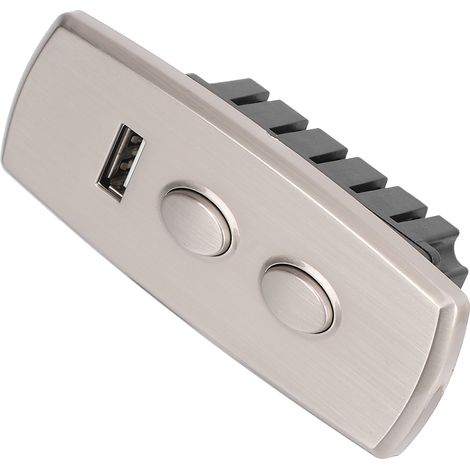 Télécommande à 2 boutons, port USB 5 broches et fonction de charge pour canapé électrique (pour usage domestique) (1/5)