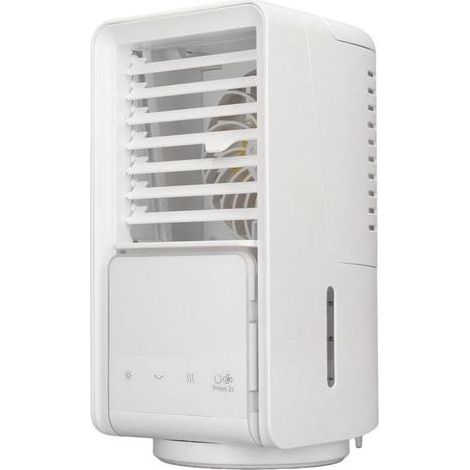 Mini climatiseur portable d'extérieur, ventilateur de charge USB, tête oscillante gauche/droite (1/5)