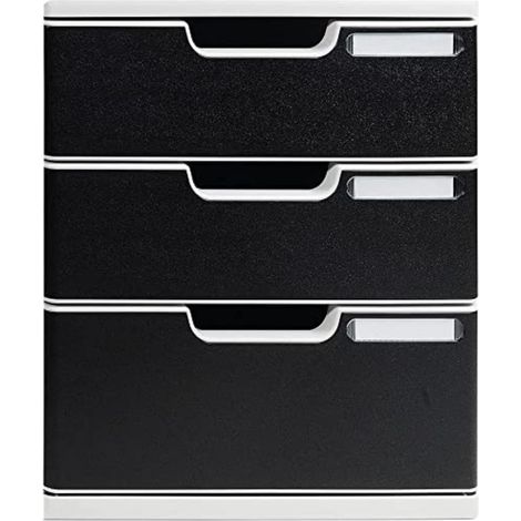 Exacompta 325014D Cassettiera, Modulo A4 (1/4)