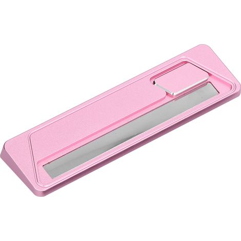 Plaque de stationnement temporaire en alliage d'aluminium avec numéro de téléphone - Accessoires pour parkings - Rose (1/5)