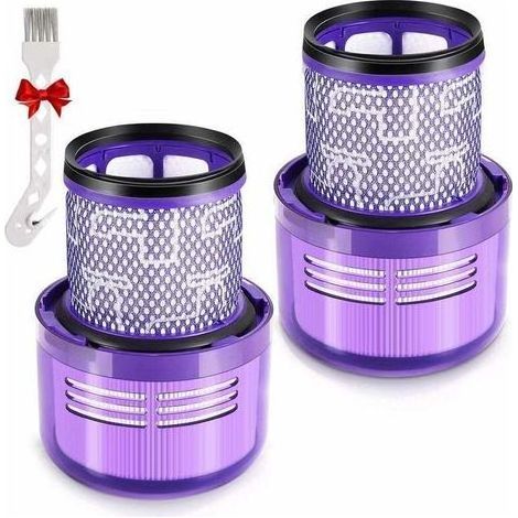 pair Filtre pour Dyson V11 V15 SV14, Filtre de Remplacement Lavable pour Dyson V11 Torque Drive V11 Animal V11 Absolute SV14 V15 Aspirateur, Remplacer DY-970013-02 & 97001302(2pcs)- (1/4)