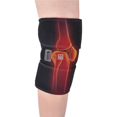 Kniefixierungsorthese, Kniestützorthese für Arthritis, Infrarot-Wärmetherapie-Knieorthese zur Linderung von Gelenkschmerzen