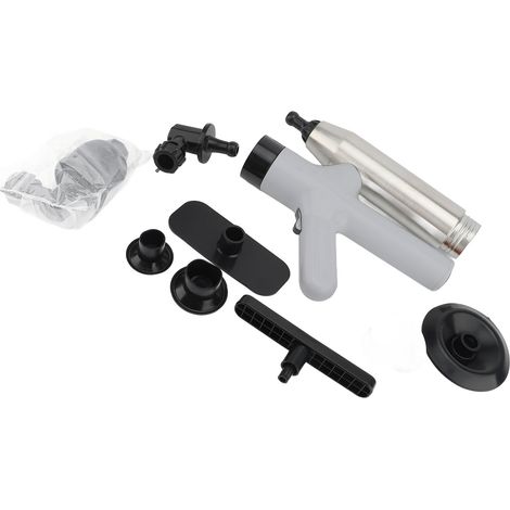 Déboucheur WC haute pression – Retrait bouchon évier plomberie salle bain sol cuisine inox gris, plomberie (1/2)