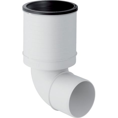 Coude WC 87,5° Geberit Silent-Pp Blanc Ø 90 mm (1/5)