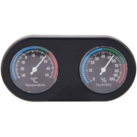 Mini-Analog-Temperatur-Hygrometer, rundes Thermometer-Hygrometer für Reptilien-Terrarien (1/5)