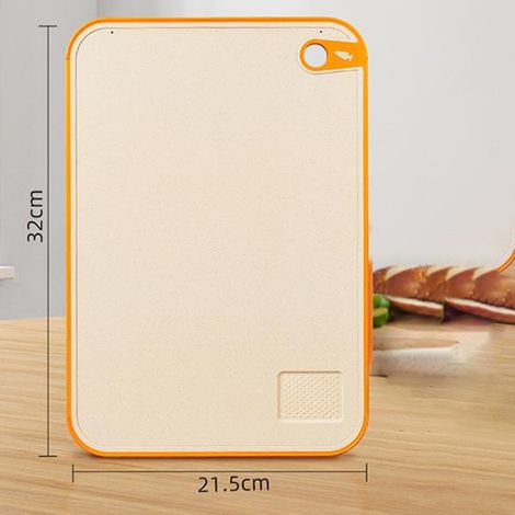 3 planches à découper, épaisse et antidérapante, en plastique réutilisable pour cuisine, fruits, légumes et viande (1/5)