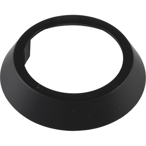 Alles im Griff Möbelgriff rund Oz ø 80 mm - idea als Schubladengriff & Schrankgriff verwendbar - trendiges Design, Zinkdruckguss schwarz matt (1/2)