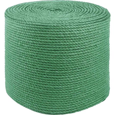 Corde en Jute Vert Jute 100% Tossa vidaXL