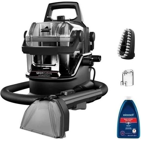 Bissell – Nettoyeur vapeur 1000W – Pression 0 bar – Réservoir 1,9L – Longueur câble 4,5m – Pour tapis et sols durs – 3697N (1/10)