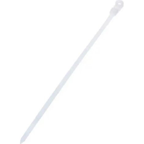 Fascette 2,5x100 100 pz bianco - electraline (1/2)