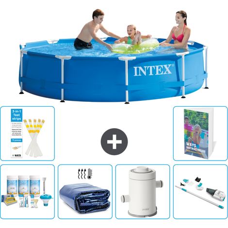 Frame Pool Rund - 305x76 cm - 7-teilig S136