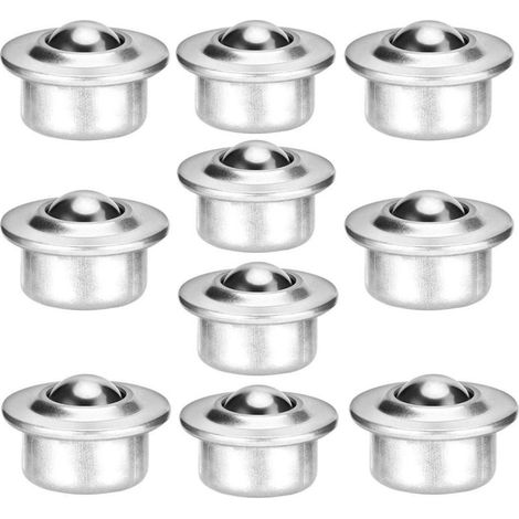 10 unités de transfert pour convoyeur à billes à rouleaux en acier avec roulement CY-15H de 5/8 pouce (1/5)