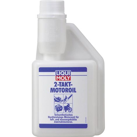 Huile moteur 2 temps LIQUI MOLY 250ml bouteille graduee
