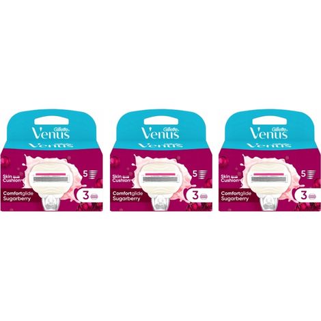 Cartuchos de cuchillas de afeitar Gillette Venus ComfortGlide, 3 unidades. (1/3)