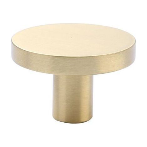 8PCS Bouton de Meubles Poignee Meuble Laiton Bouton 30x20mm Tiroir Poignée Boutons de Tirage Rond Boutons de Porte avec vis de 25mm (1/4)