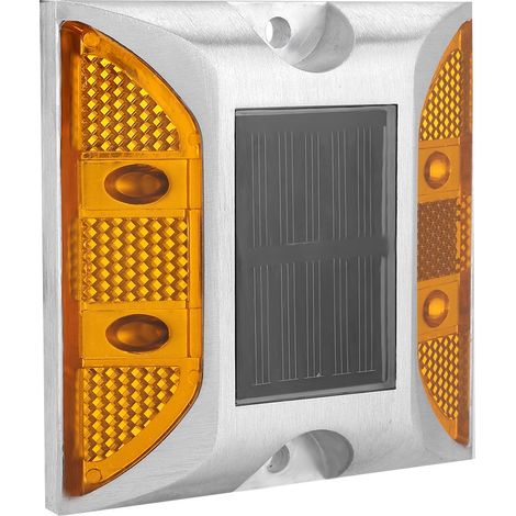 Borne solaire extérieure en aluminium moulé pour allée, lampe de marquage routier à énergie solaire (1/5)