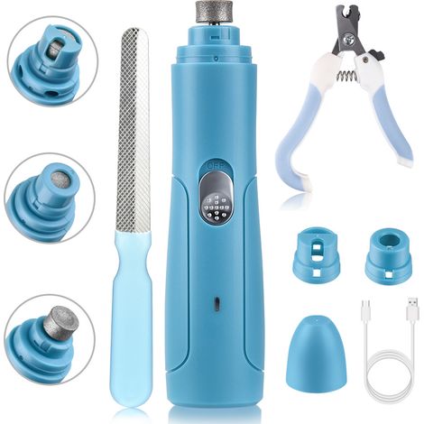 Ahlsen Kit de herramientas de manipulación de mascotas eléctrico USB automático para perros y gatos (1/5)