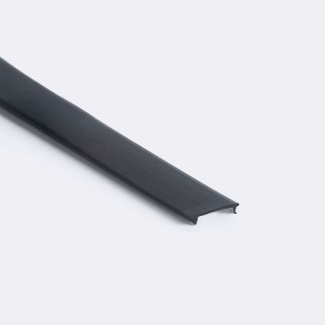 Tapa 10 metros para Perfil de Aluminio compatible con Ref. 128934 Negro traslúcido