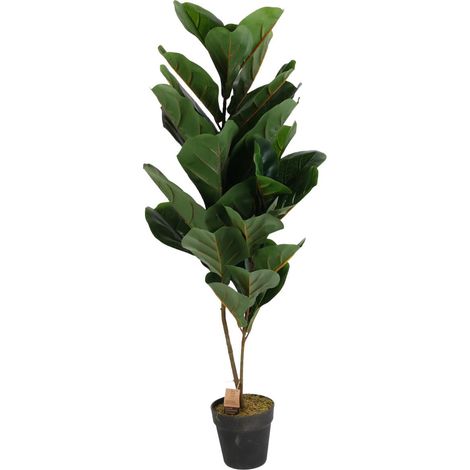 Figuier Lyre Artificiel en Pot 90cm (1/4)